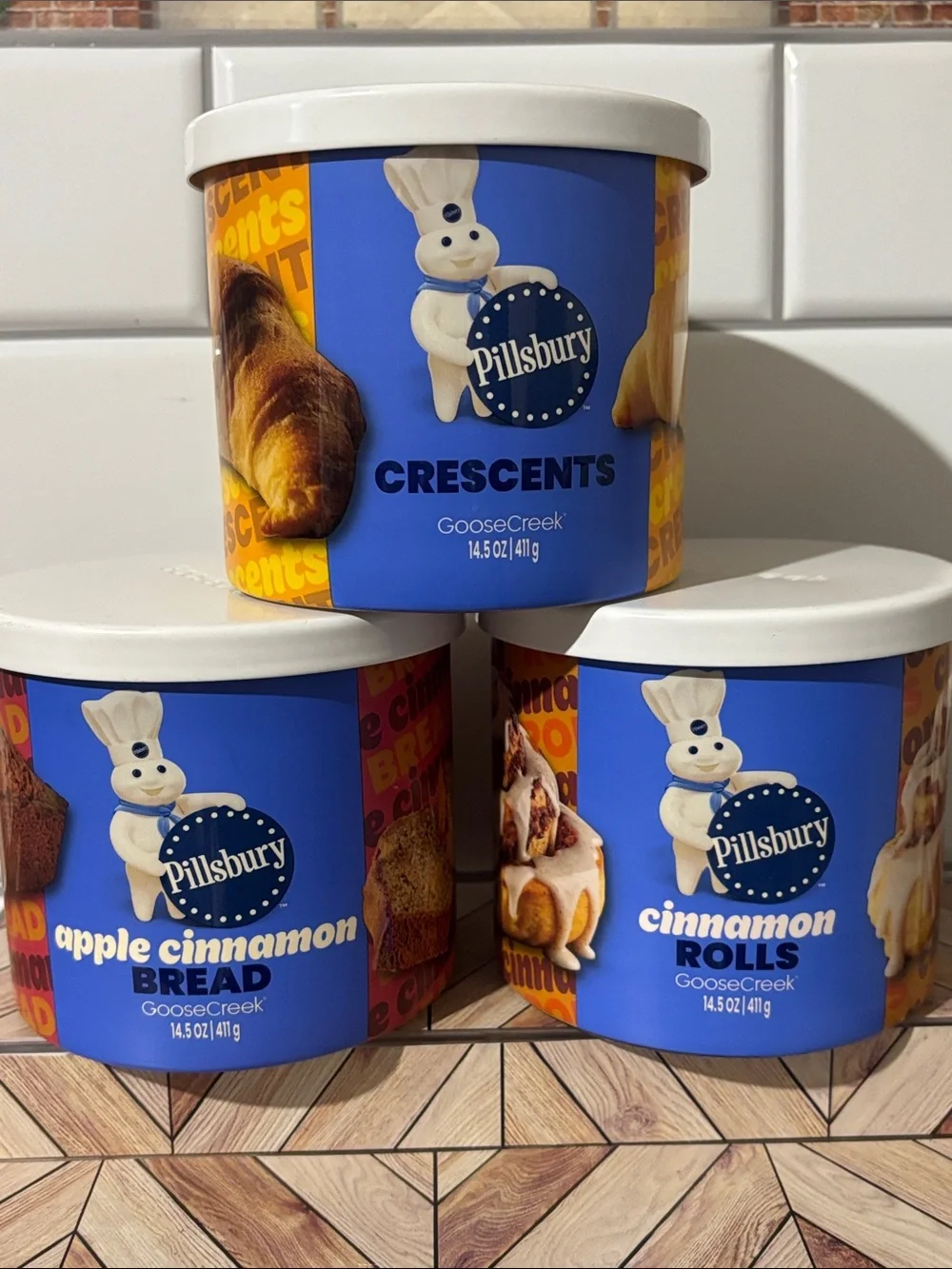 Pillsbury 3wick Candle Trio!